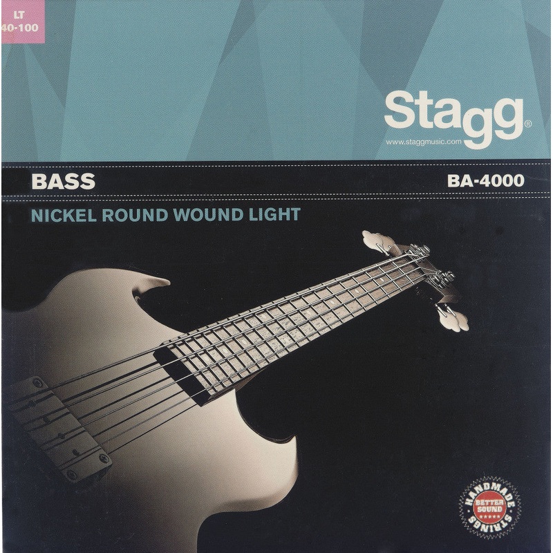 Stagg Entry Level Bass Guitar Strings – Medium Light