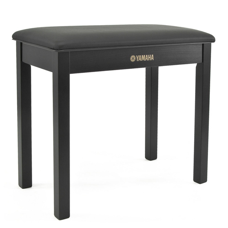 Yamaha Fixed Height Piano Stool – Black Walnut