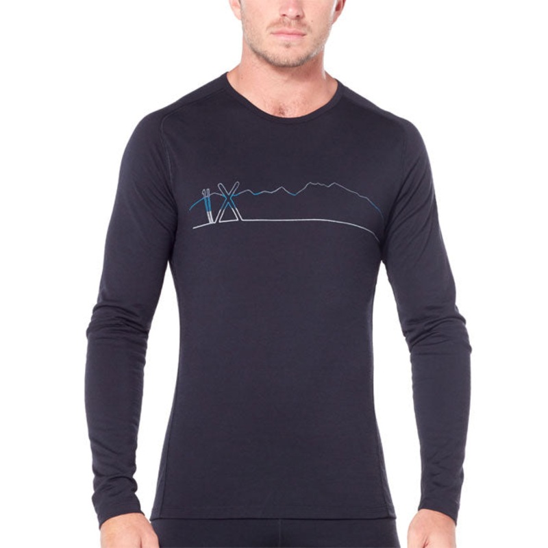 Icebreaker Men’s 200 Oasis LS Ski Line