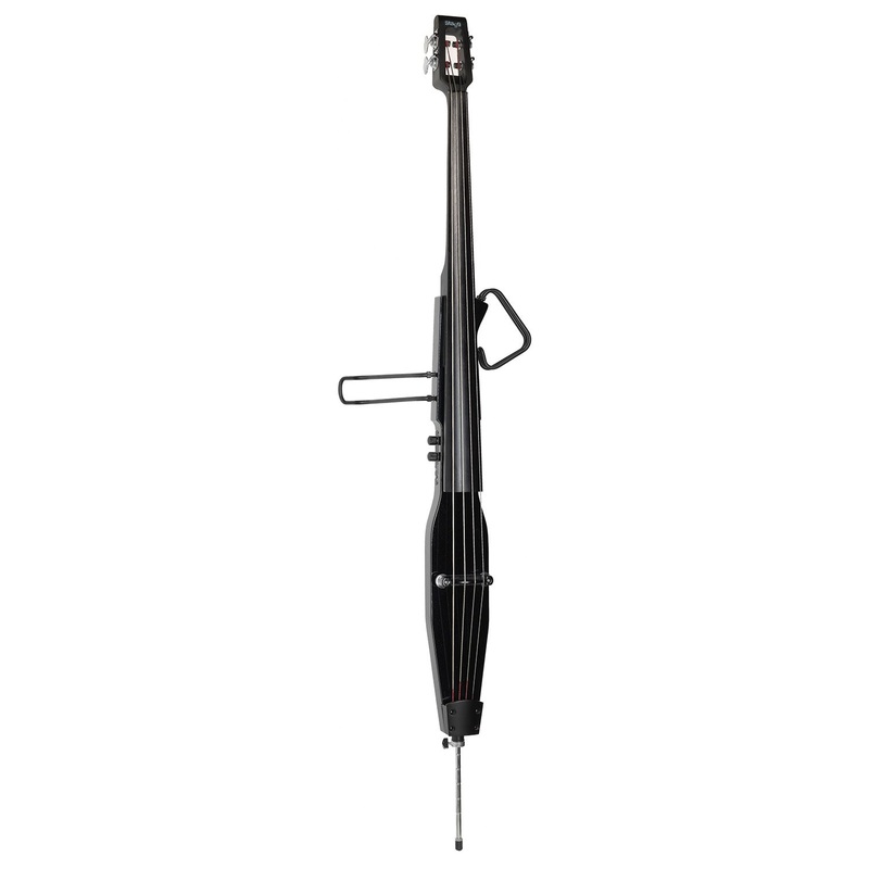 Stagg 3/4 Size Electric Double Bass – Metallic Black