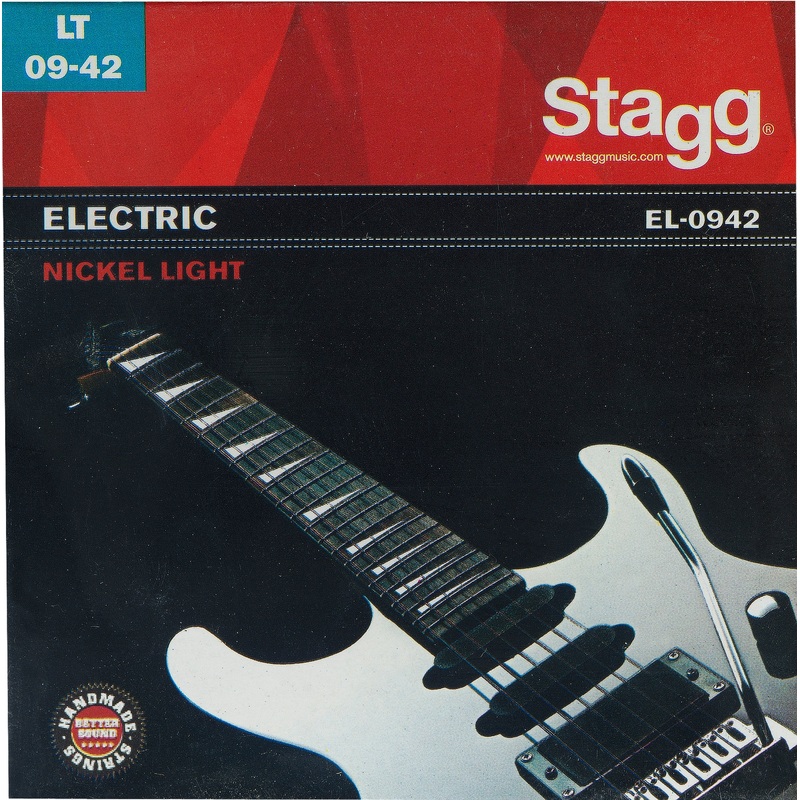 Stagg Entry Level Electric Guitar Strings – Light