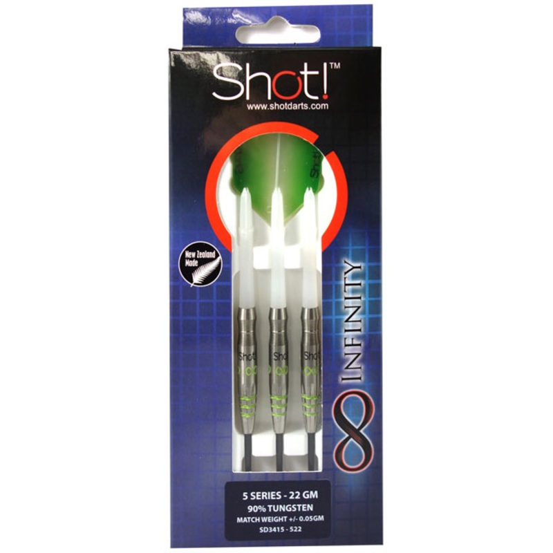 SHOT INFINITY 5 SERIES 90% TUNGSTEN DART