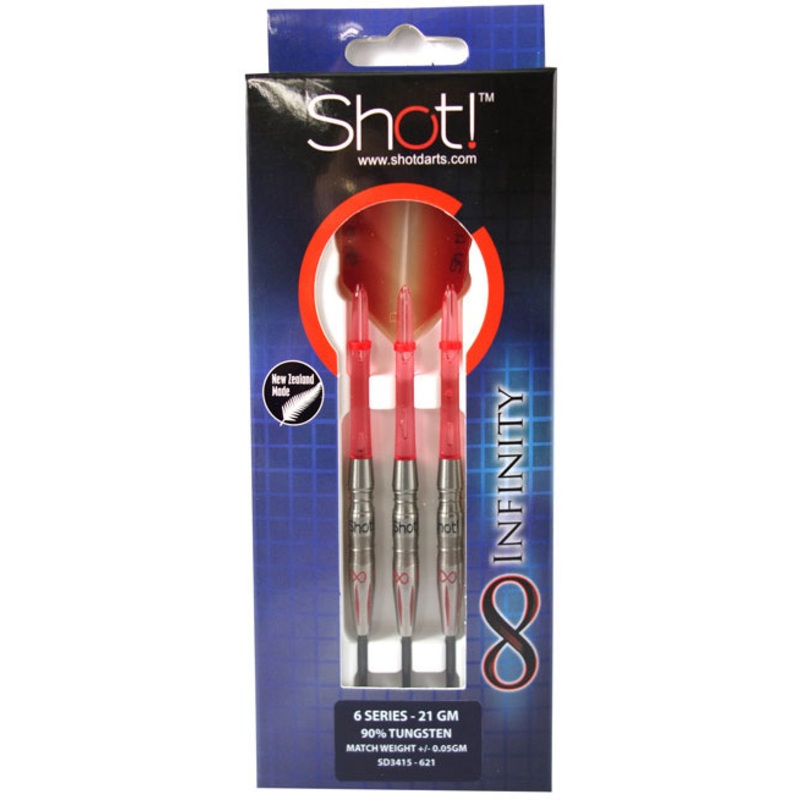 SHOT INFINITY 6 SERIES 90% TUNGSTEN DART