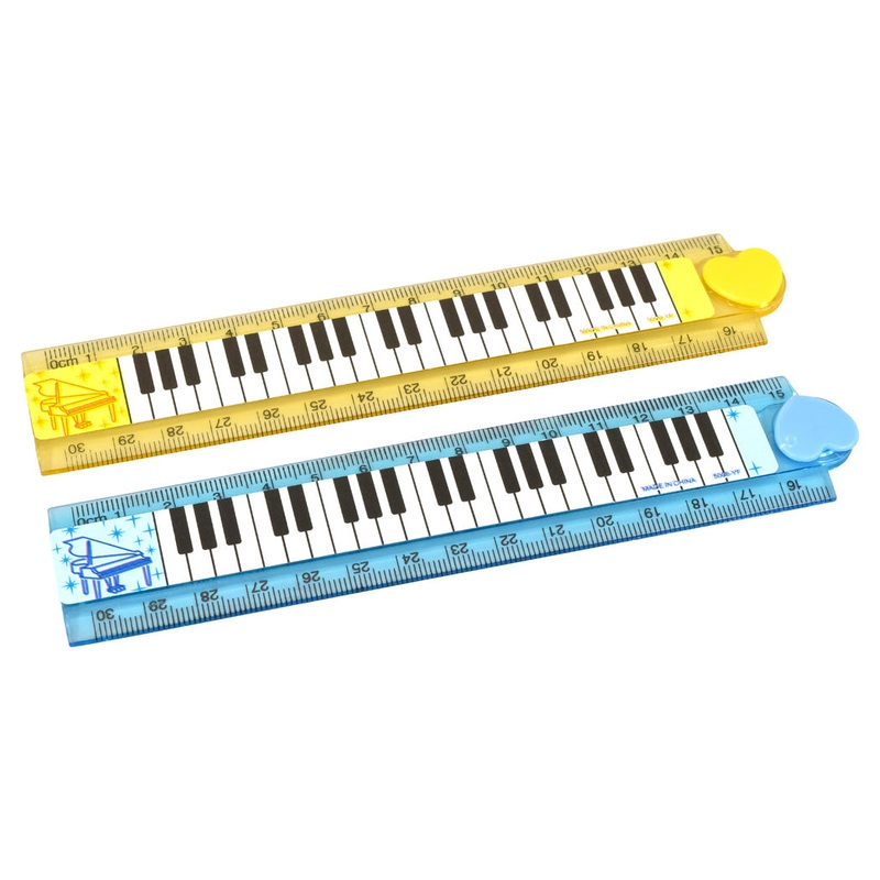 6 Ruler With Keyboard Design
