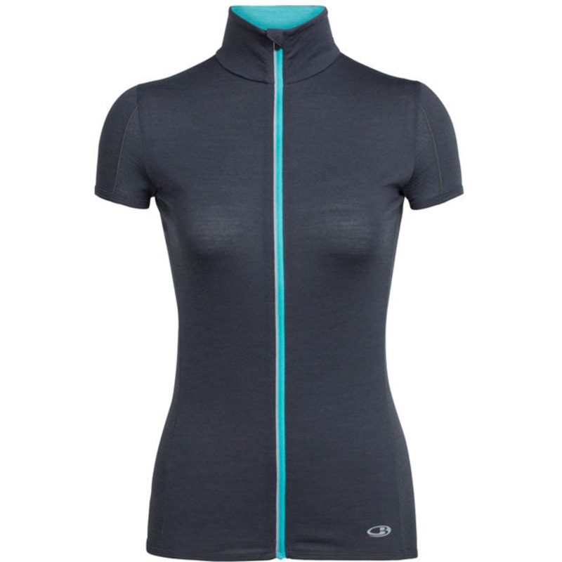 ICEBREAKER WOMENS COOL LITE COMET SS ZIP