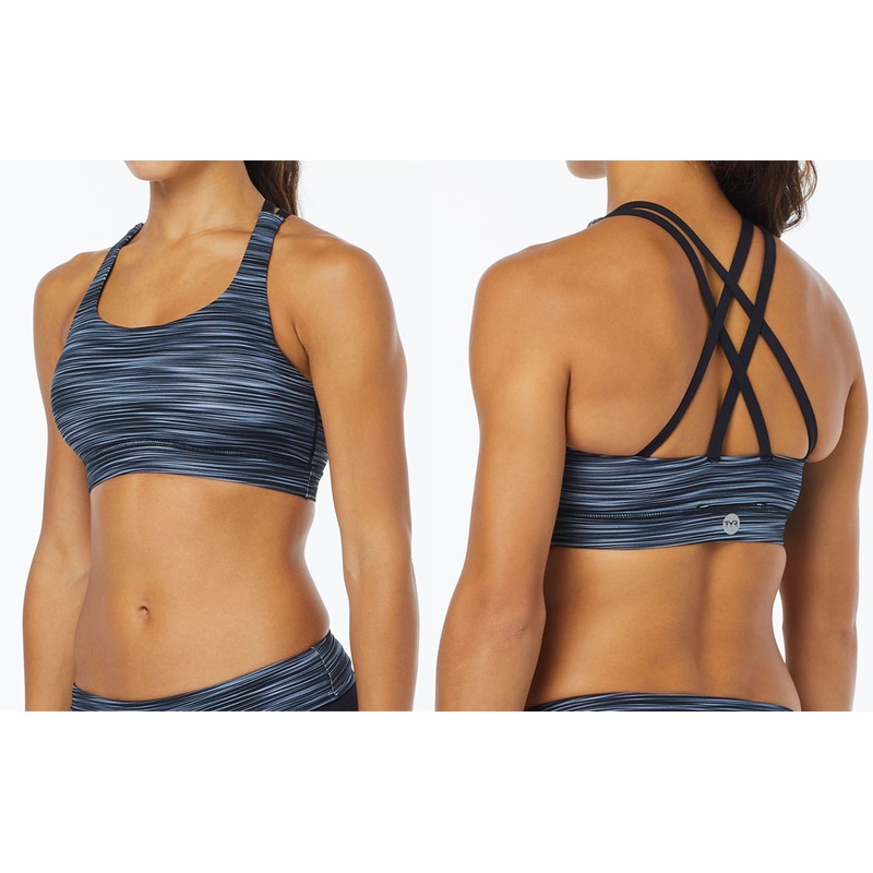 TYR WOMEN’S JOJO TOP- ARVADA|BLK/GRY|XS|S|M