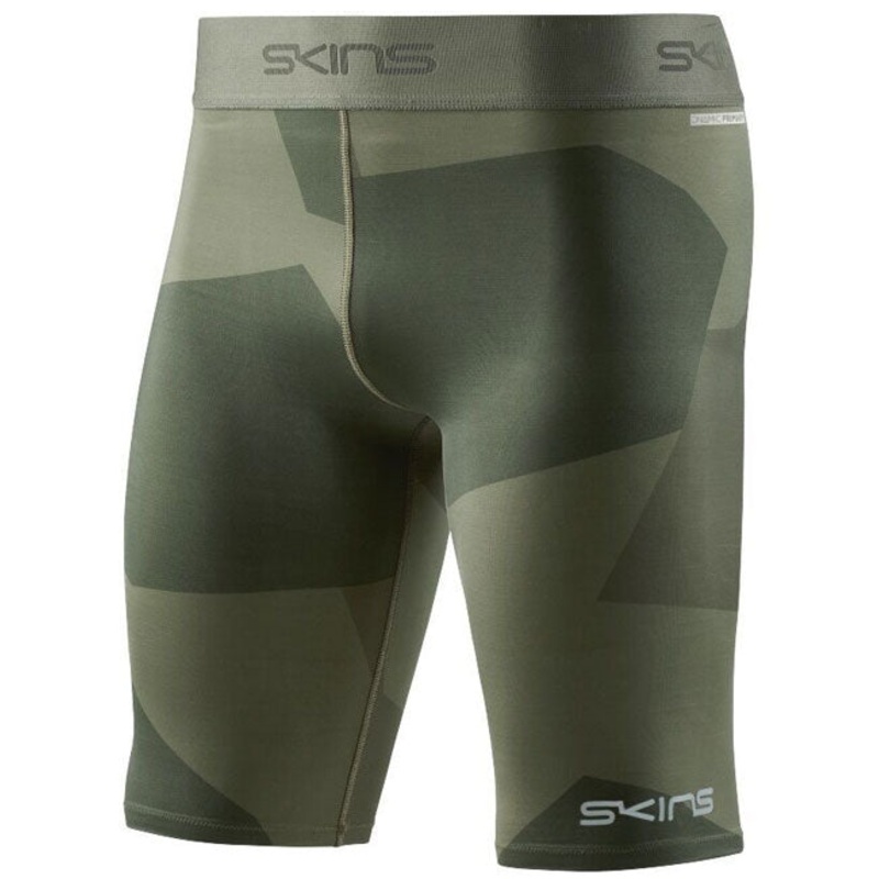SKINS MEN’S PRIMARY 1/2 TIGHTS DECONSTRU