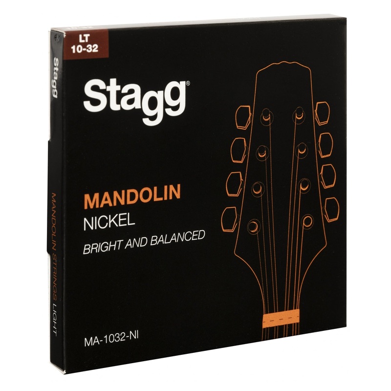 Stagg Entry Level Mandolin String Set – Nickel