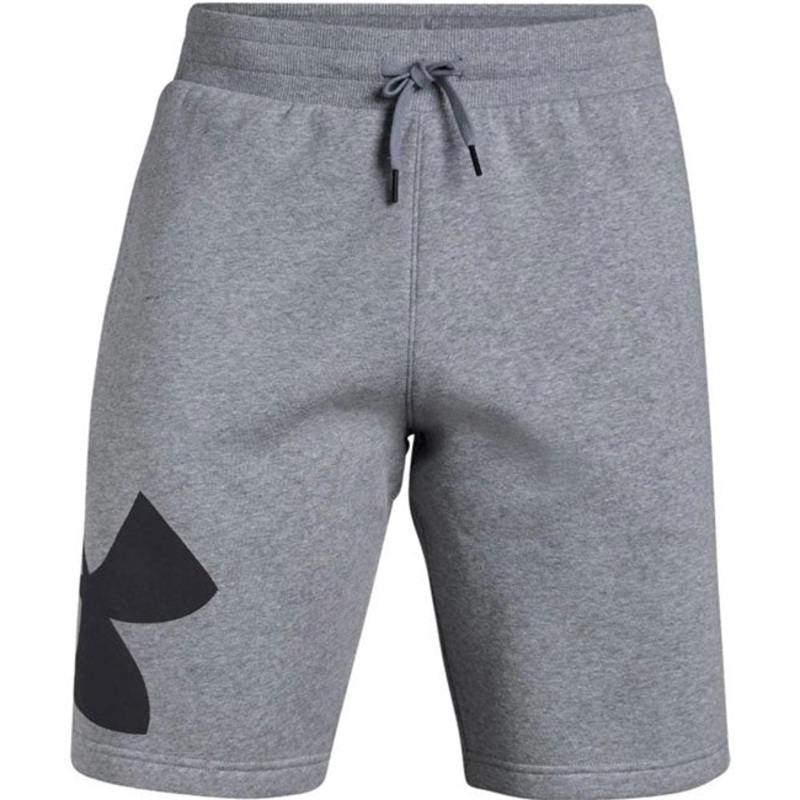 UA Mens Rival Fleece Logo Short
