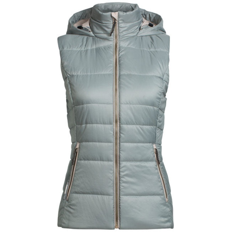 ICEBREAKER WOMEN’S STRATUS X HOODED VEST