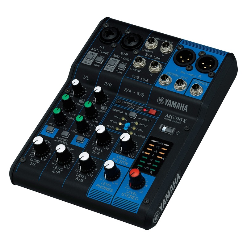 Yamaha Mg Series Mixer – 6 Channels