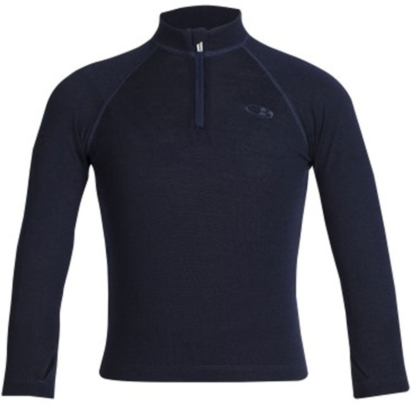 ICEBREAKER KIDS COMPASS LS HALF ZIP