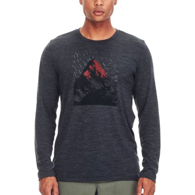 ICEBREAKER MEN TECHLITE LS CREWE EVEREST