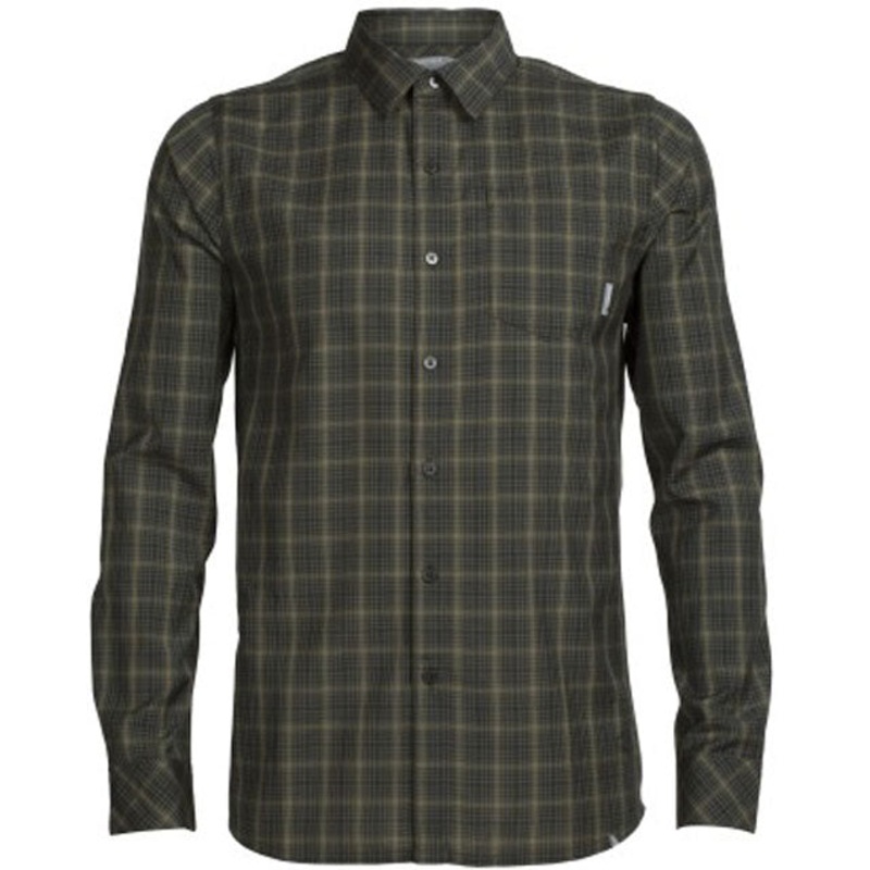 ICEBREAKER MENS LS DEPARTURE II SHIRT