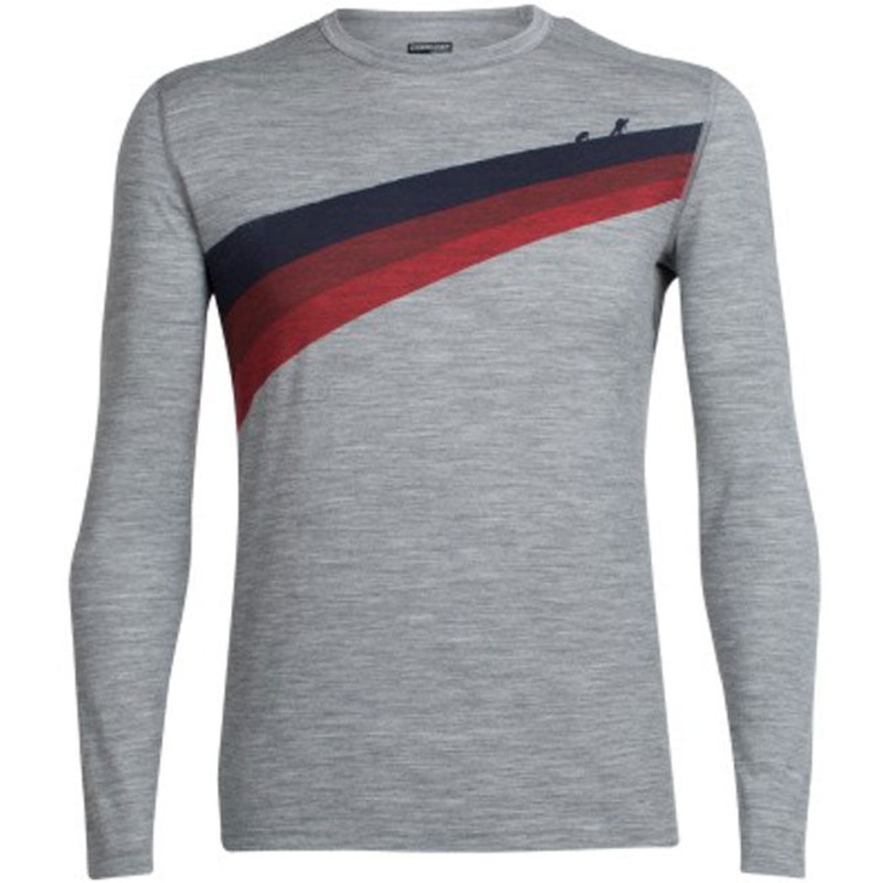 ICEBREAKER MENS OASIS LS CREWE ASCENT