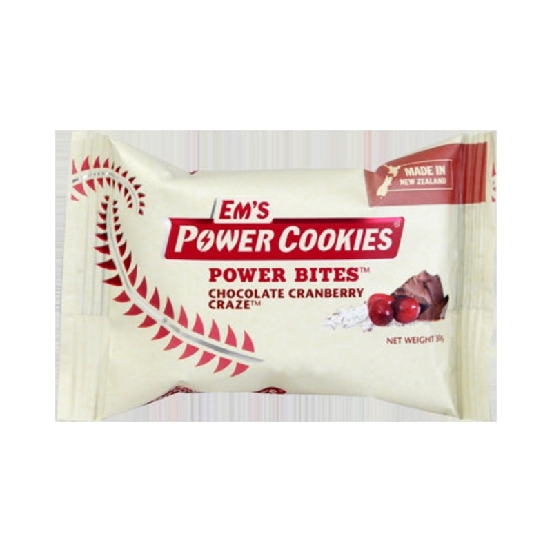 EMS POWER BITES CHOC CRANBERRY CRAZE