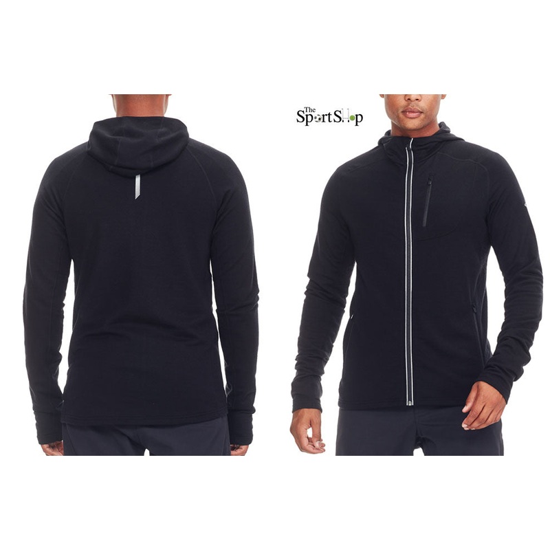 ICEBREAKER MENS QUANTUM ZIP HOODY