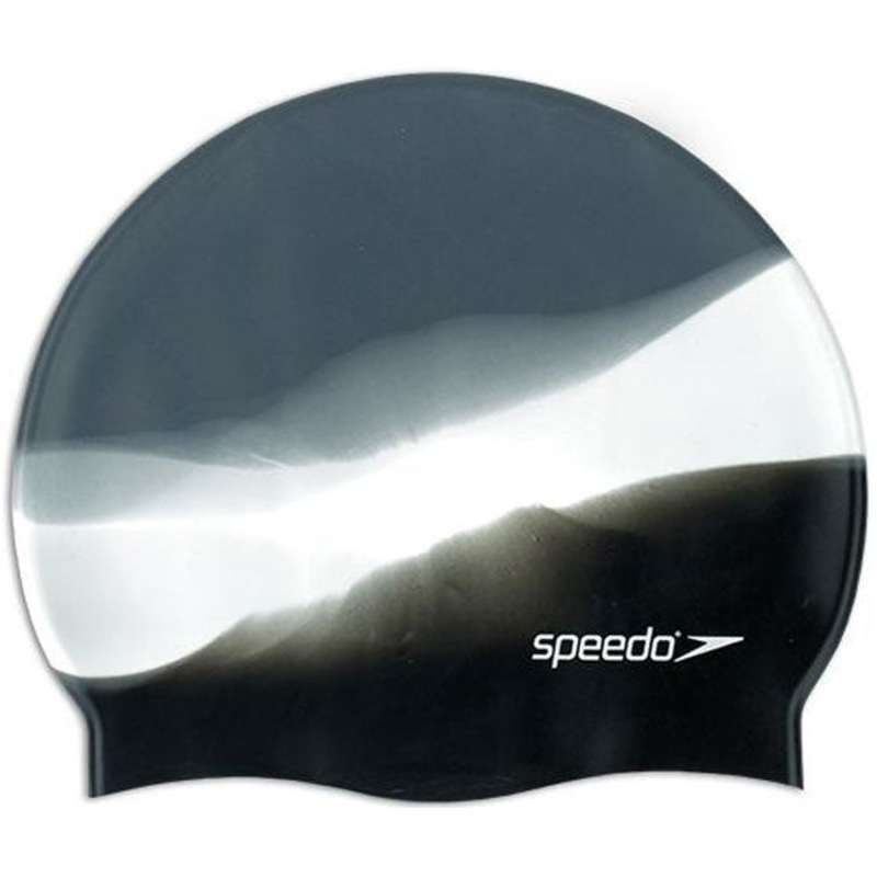 SPEEDO TRI COLOUR SILICONE SWIM CAP