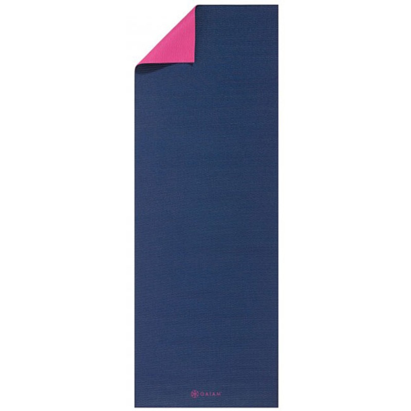 GAIAM EDDENTIAL YOGA MAT 3 mm|NAV/PINK