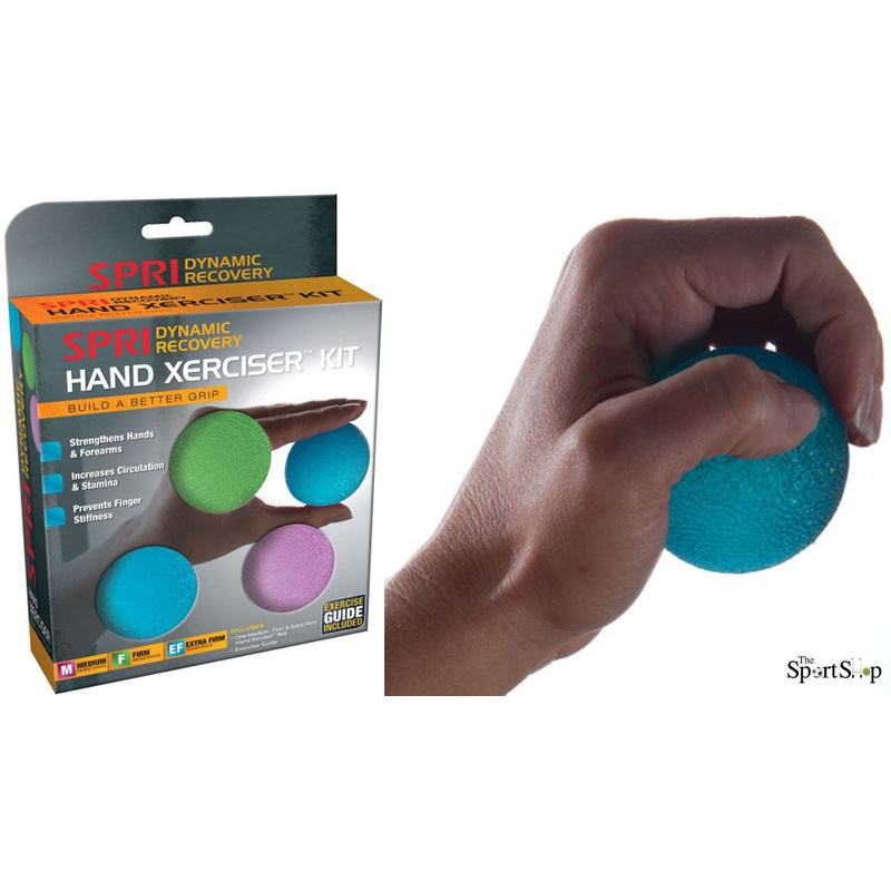SPRI RECOVER HAND EXERCISER KIT
