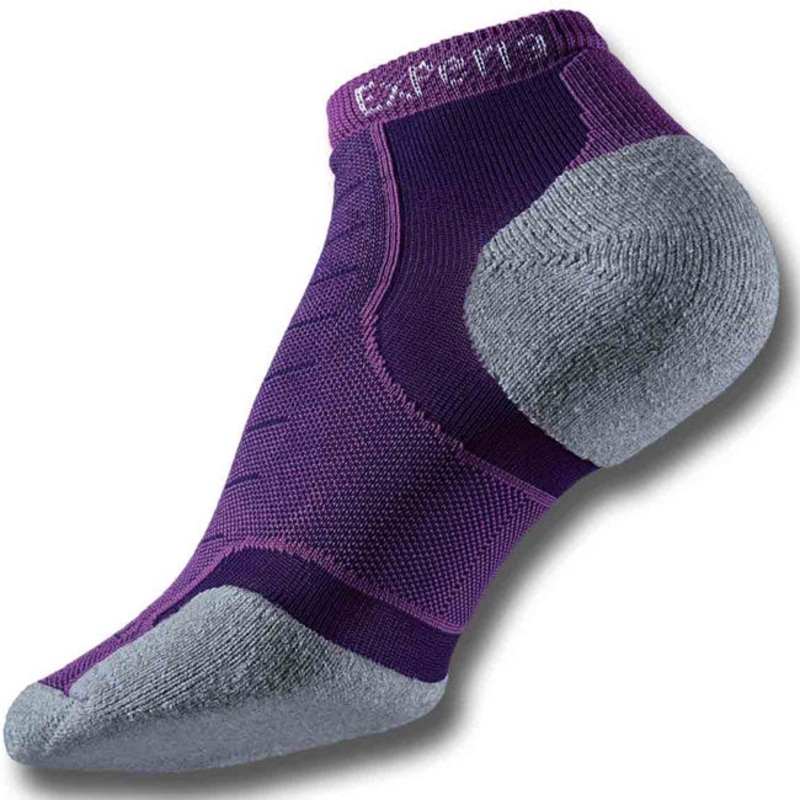 THORLO EXPERIA MICRO MINI SOCK- VIOLET