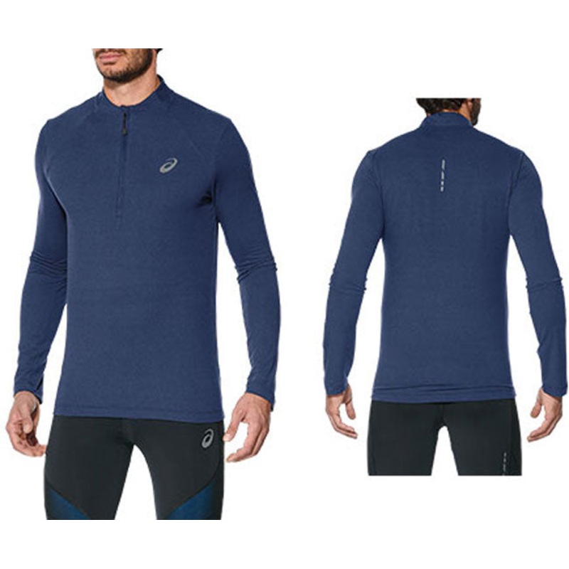 ASICS MEN’S 1/2 ZIP TOP|BLU|M|L|XL