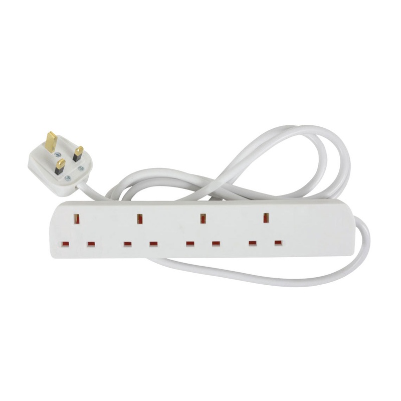4 Gang Extension Lead – 2M