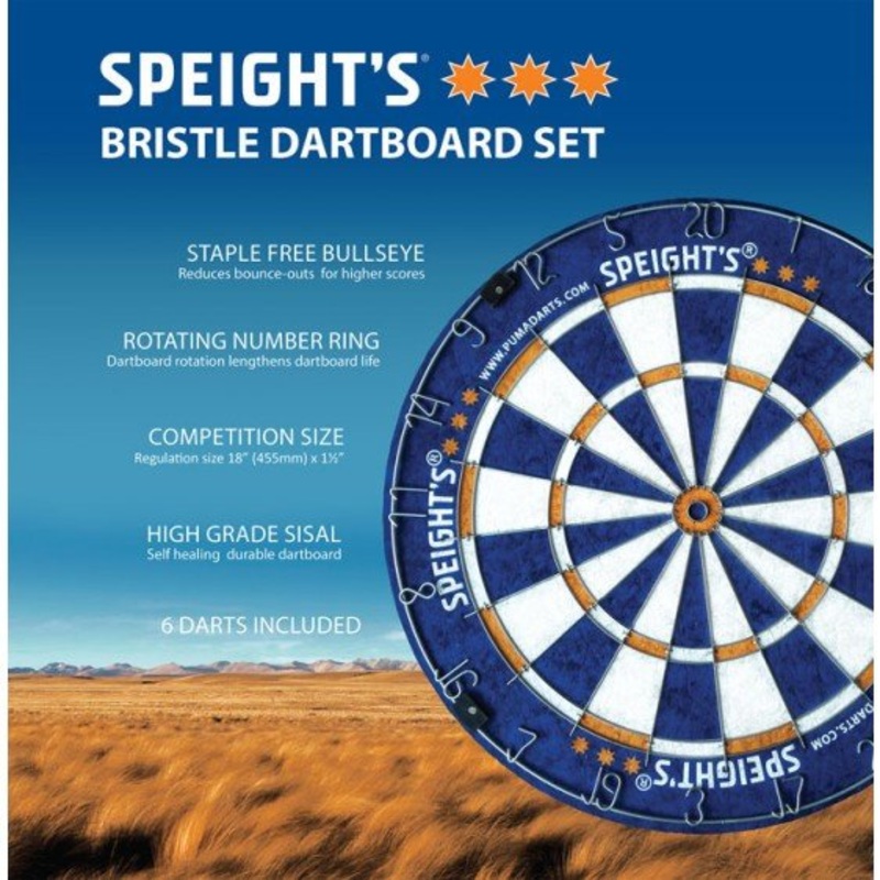 SPEIGHTS DARTBOARD AND DART SET