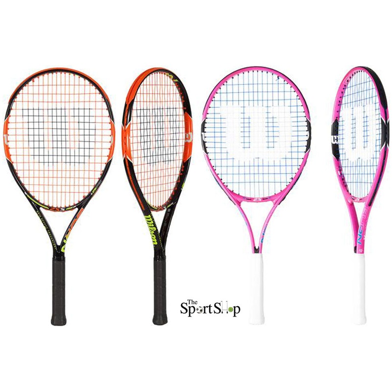 WILSON BURN JUNIOR TENNIS RACQUETS