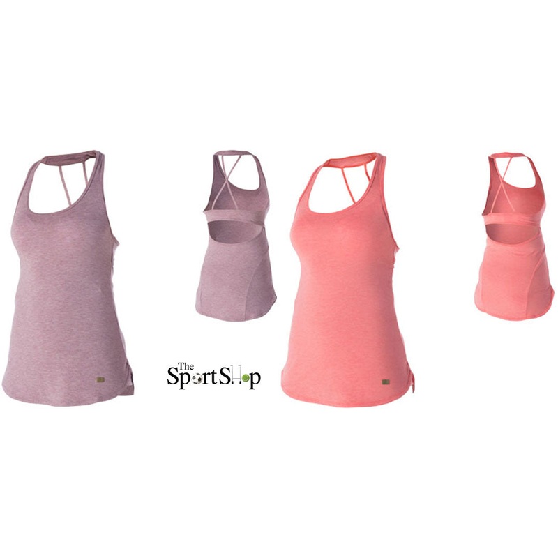 ASICS WOMEN’S CROSS BACK TANK|PURPLE|PEACH|8|10|12