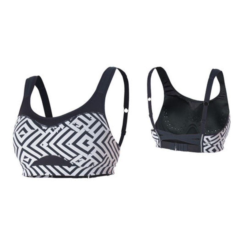 ASICS ADJUST SPORTS BRA|BLK/WHT|10|12|14