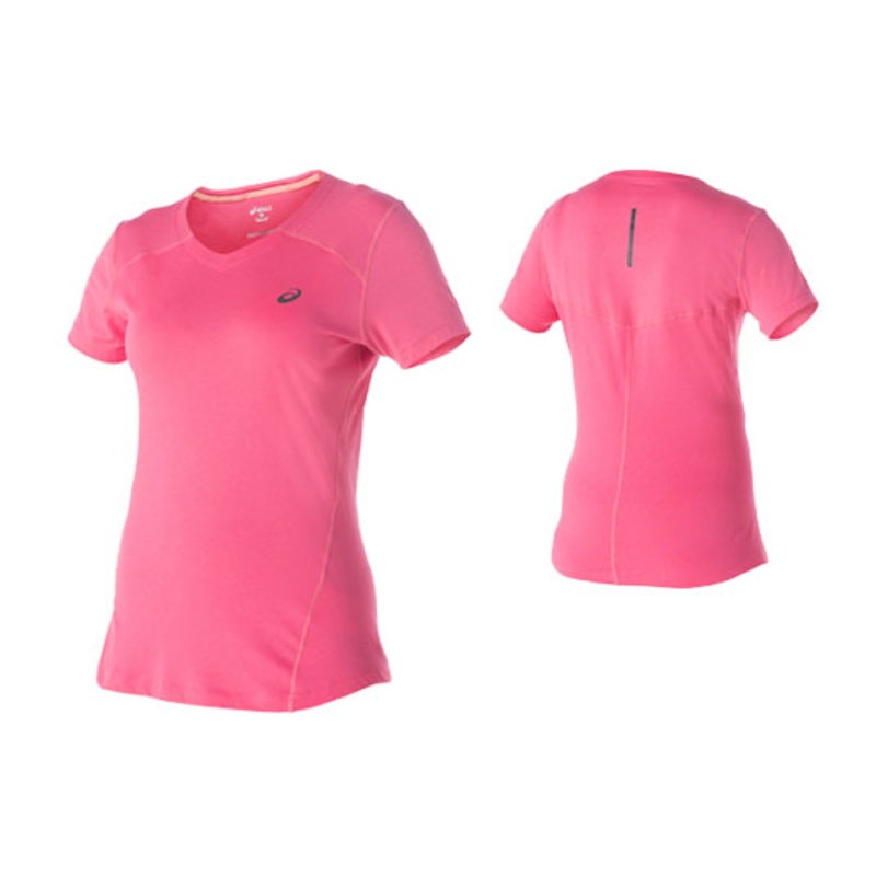 ASICS WOMEN’S FUZEX V-NECK TEE