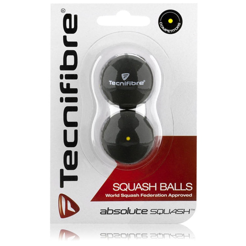 Tecnifibre Single Yellow Dot Squash Ball