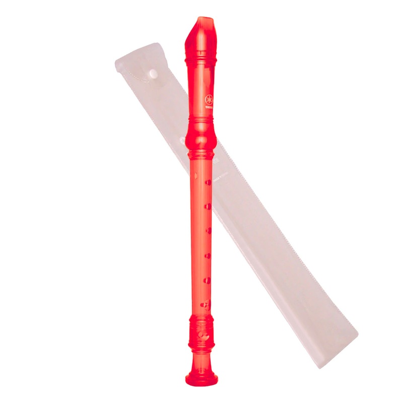 Yamaha Yrs20B Descant Recorder – Transparent Red