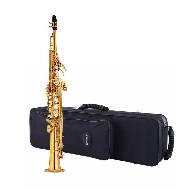 Yamaha Yss475 B Straight Soprano Saxophone Outfit