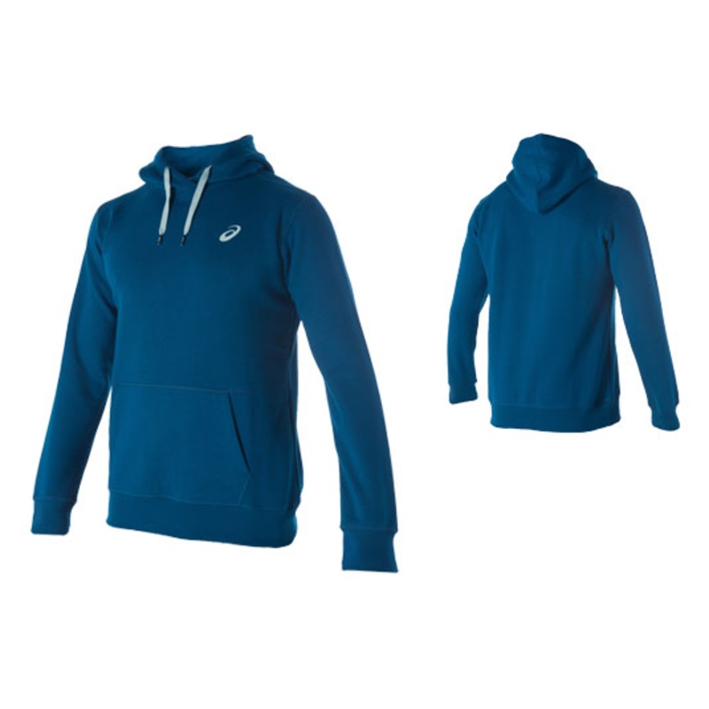 ASICS MENS ESSENTIAL HOODIE|POSEIDON|M|L|XL|XXL