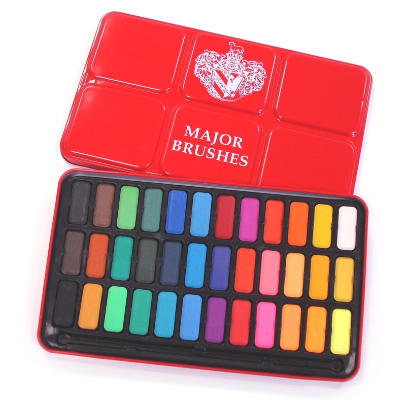 36-block Watercolour Tin