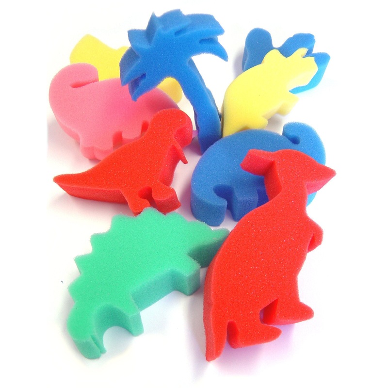 Foam Dinosaur Shapes pk 9