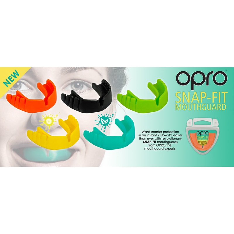 OPRO SNAPFIT ADULT MOUTHGUARD|ASSTD|SENIOR