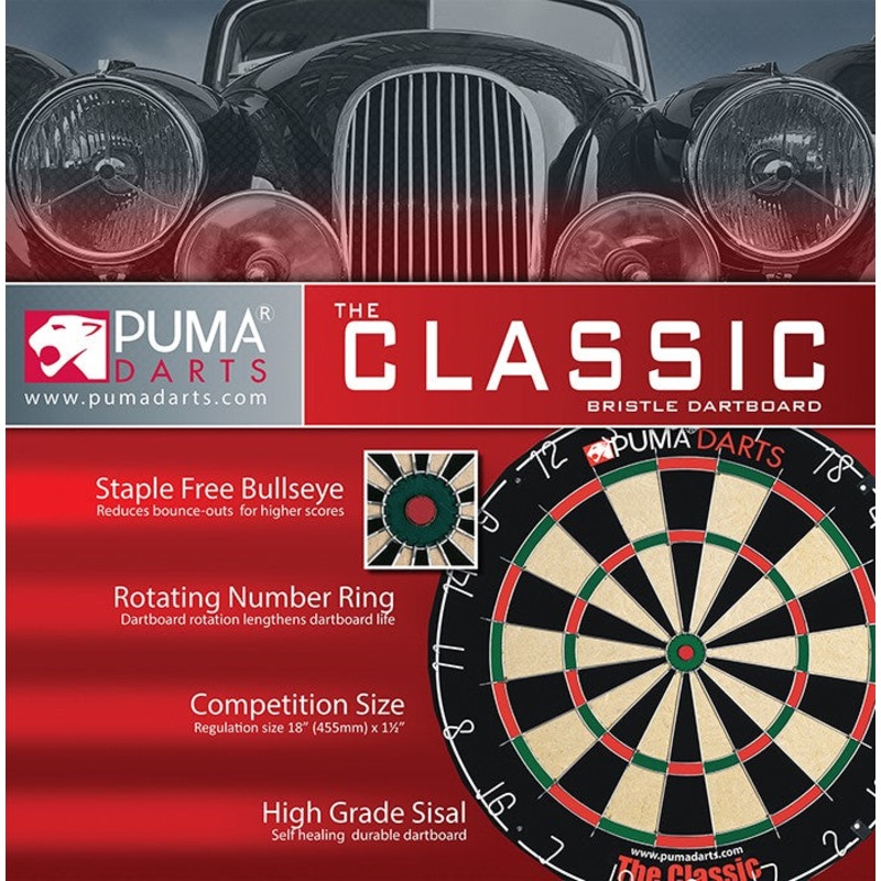 PUMA CLASSIC BRISTLE DARTBOARD