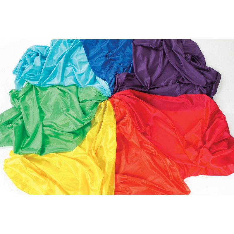 Rainbow Habutae Fabric