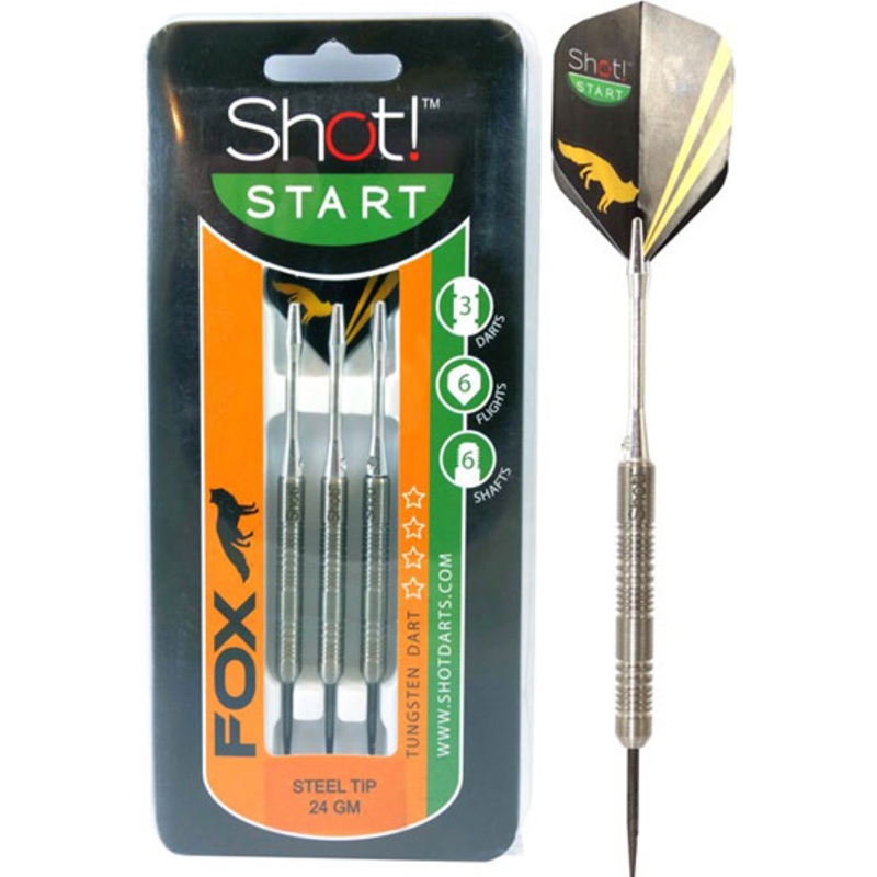 SHOT! FOX 70% TUNGSTEN DARTS|22|24|26