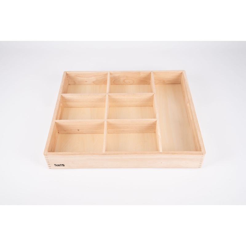 Wooden Sorting Tray – 7 Way