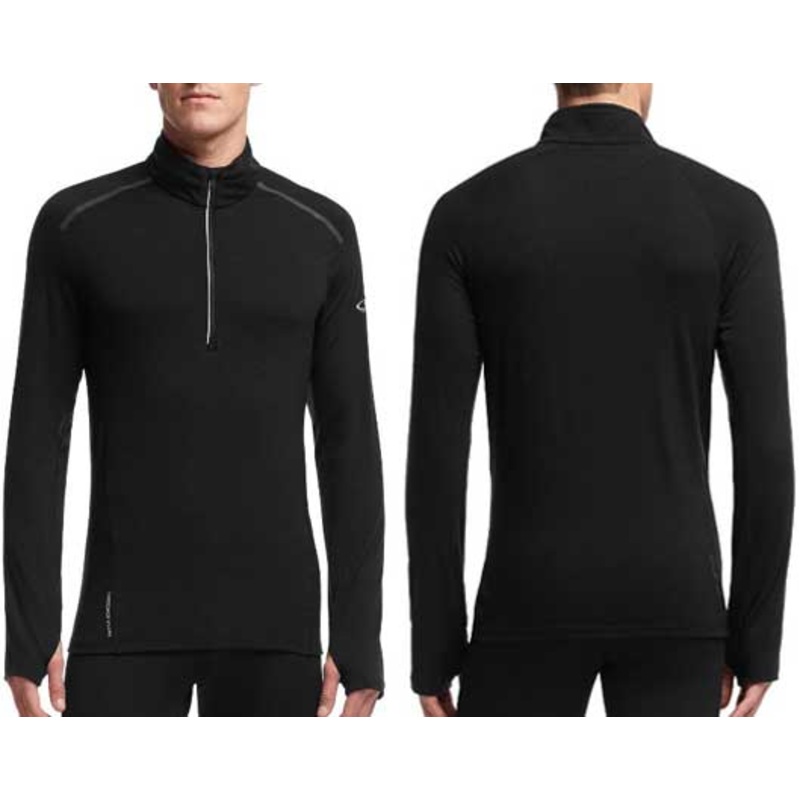 ICEBREAKER MEN’S COMET LS HALF ZIP