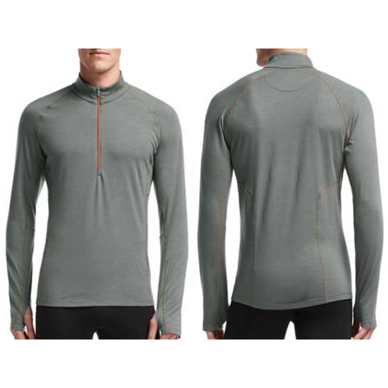 ICEBREAKER MEN’S ZONE LS HALF ZIP TOP
