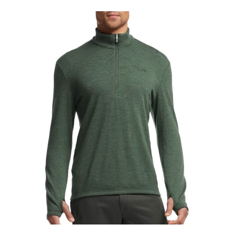 ICEBREAKER MENS ORIGINAL LZ HALF ZIP TOP