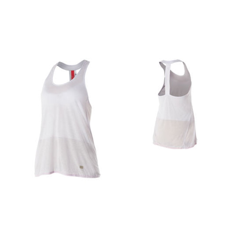 ASICS WOMEN BURNOUT TANK TOP CRYSTAL BLU