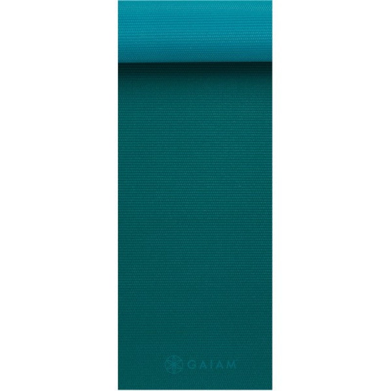 GAIAM TURQUOISE SEA YOGA MAT 3mm