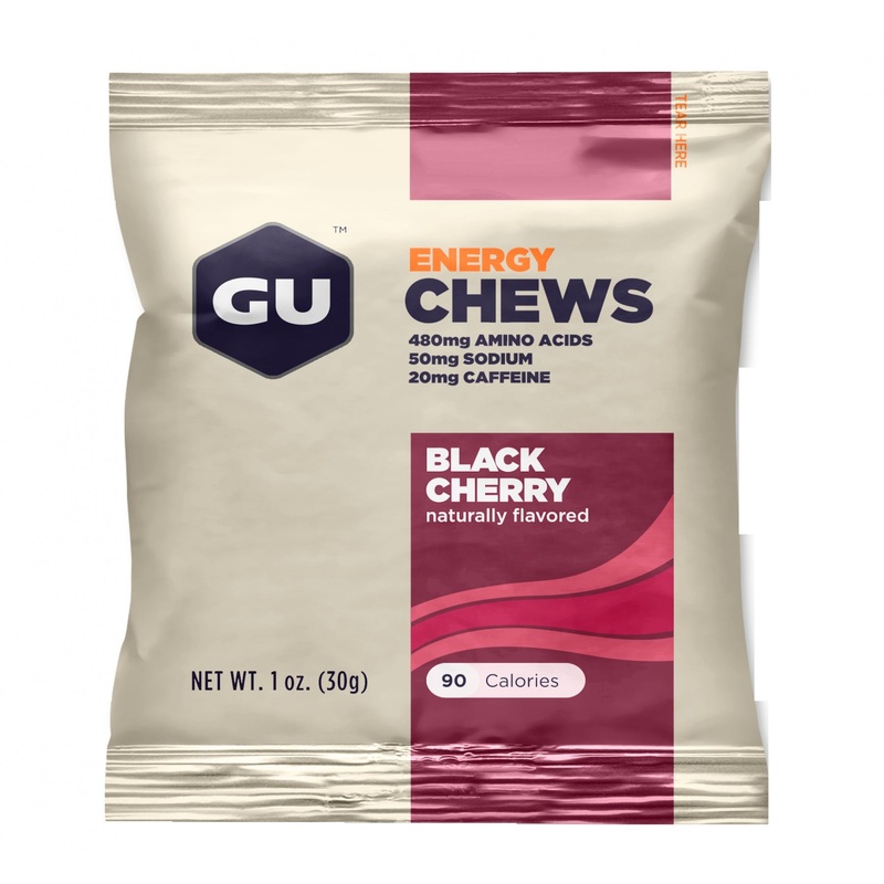 GU CHEWS BLACK CHERRY