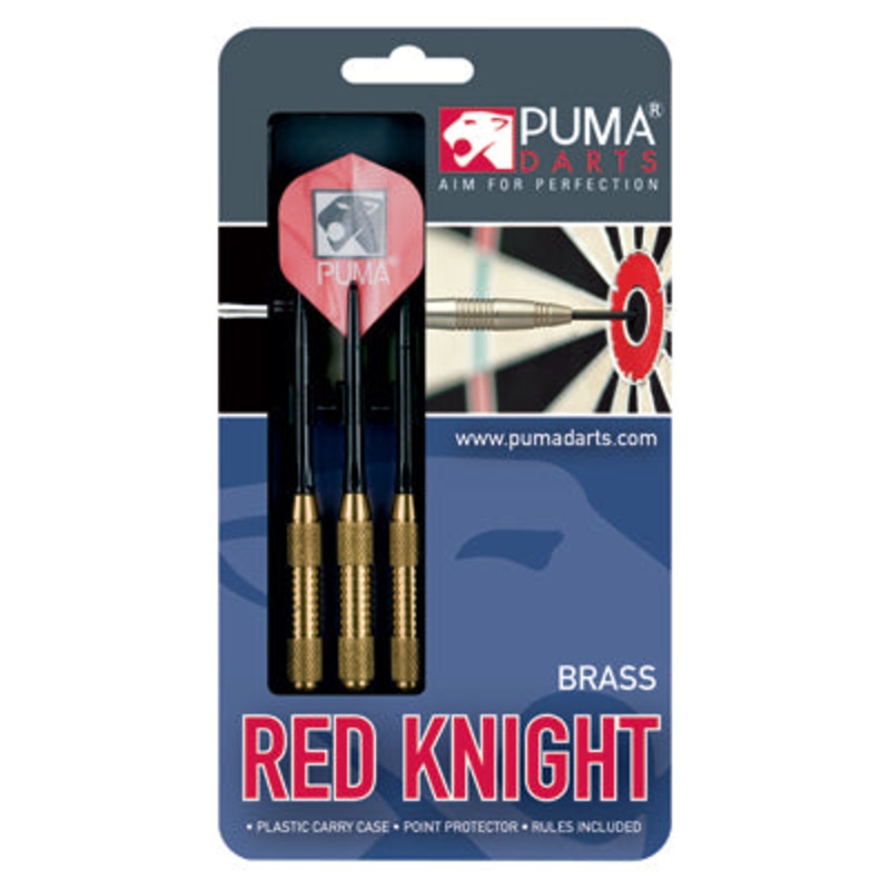PUMA RED KNIGHT BRASS DART SET